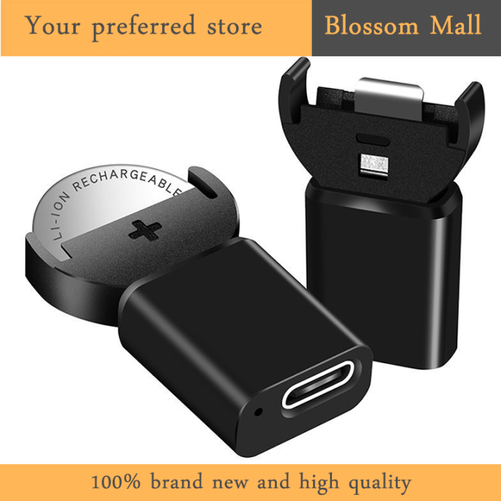 [Blossom] Button Battery Charger Door Open Reminder Charger Mini Button Battery TYPEC Joint