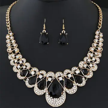 statement necklace crystal - Buy statement necklace crystal at