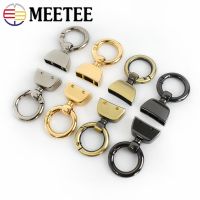 ┅℡ 5/10Pcs Meetee 20/25mm Metal Hook Buckles Detachable O Ring Buckle for Keychain Dog Collar Bags Clip Clasp Hardware Accessories