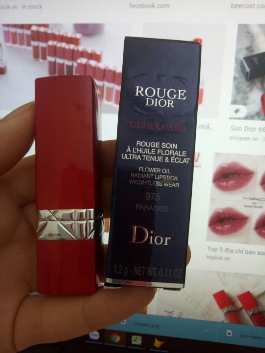 Mua Son Dior 975 Opera Limited Màu Đỏ Rượu New Look chính hãng Son lì cao  cấp Giá tốt