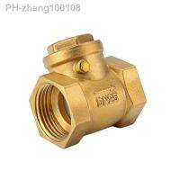 Female Thread Brass Non-return Swing Check Valve 232PSI Prevent Water Backflow DN32 DN40 DN50 Optional