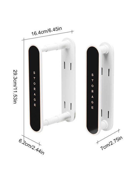 ตัวช่วยในการที่แขวนแบบติดได้ตัวสำหรับซักรีดห้องนั่งเล่นครัวห้องนอนห้องน้ำ