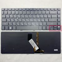 Backlit คีย์บอร์ดแล็ปท็อปรัสเซียสำหรับ ACER ASPIRE V5-471G V5-431 V5-431G V5-471 V5-471-6876 V5-471-6485 M3-481 R7-471 RU MS2360