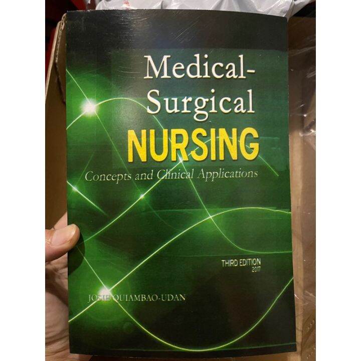 Medical Surgical Nursing 3rd Edition Udan Lazada Ph