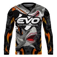 [In stock] 2023 design shirt sharkbait premium evo dri-fit jersey men 3d cycling jersey ，Contact the seller for personalized customization of the name