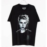 Plus Size Justin Bieber Avatar Short Sleeve Purpose Tour Concert Album Print Casual Short Sleeve T-Shirt