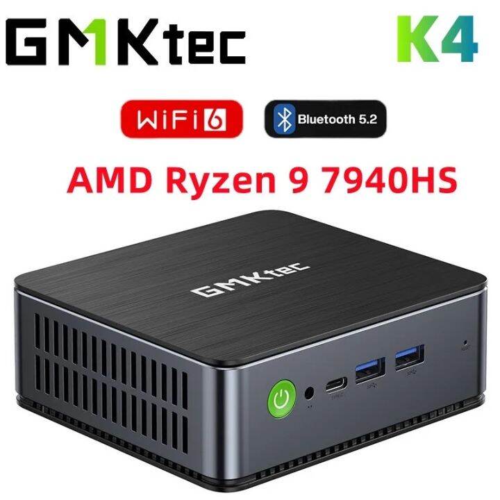 GMKtec K4 AMD Ryzen 9 7940HS Mini Pc DDR5 16GB 1TB 32GB 1TB NVME 5600MT