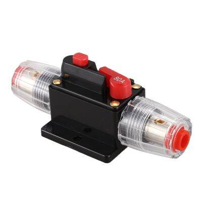 【✲High Quality✲】 quan59258258 วงจรเบรกเกอร์ฟิวส์เครื่องเสียงแบบอินไลน์ Dc 12V สำหรับป้องกันรถยนต์