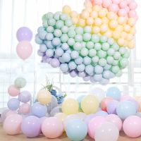 hyfvbujh☒﹊  30/50pcs Macarons Supply Birthday Baby Shower Decoration Arch 10inch Globos