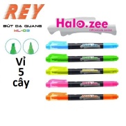 Giá sỉ VỈ 5 cây bút dạ quang Thiên Long highlight Halozee HL-03