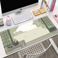 Large Anime Pink Mousepad Gamer Cute Kawaii XXL Gaming Mouse Pad Rubber Otaku Locking Edge Big Fashion Laptop Notebook Desk Mat