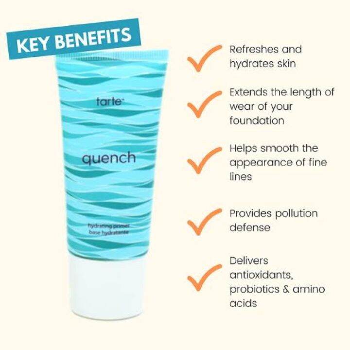 TARTE QUENCH HYDRATING PRIMER Lazada PH