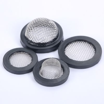 10Pcs 1/2" 3/4" O-Ring Seal Hose Gasket Rubber Washer with Net for Faucet Grommet Rubber Gasket Filter Washer Sink Strainer Tool Gas Stove Parts Acces