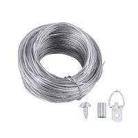 30 .5M Photo Frame Hanging Hook Picture Hanger Wire Rope Hangers Heavy Duty Mirror Kit Clothes