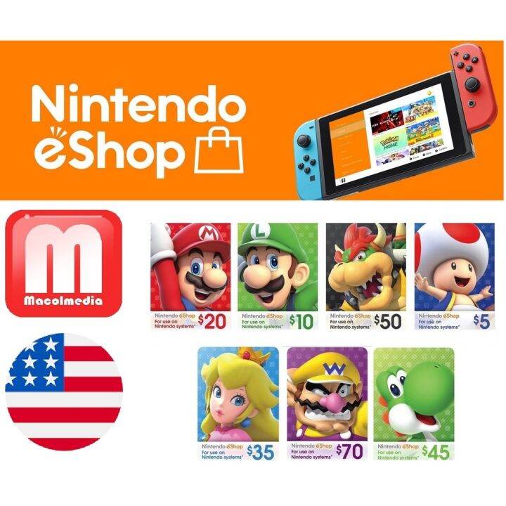 【COD】 Nintendo Card US Lazada PH