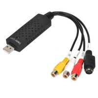 ✙✔ USB 2.0 to RCA cable adapter converter Audio Video Capture Card Adapter PC CableS For TV DVD VHS capture device 630