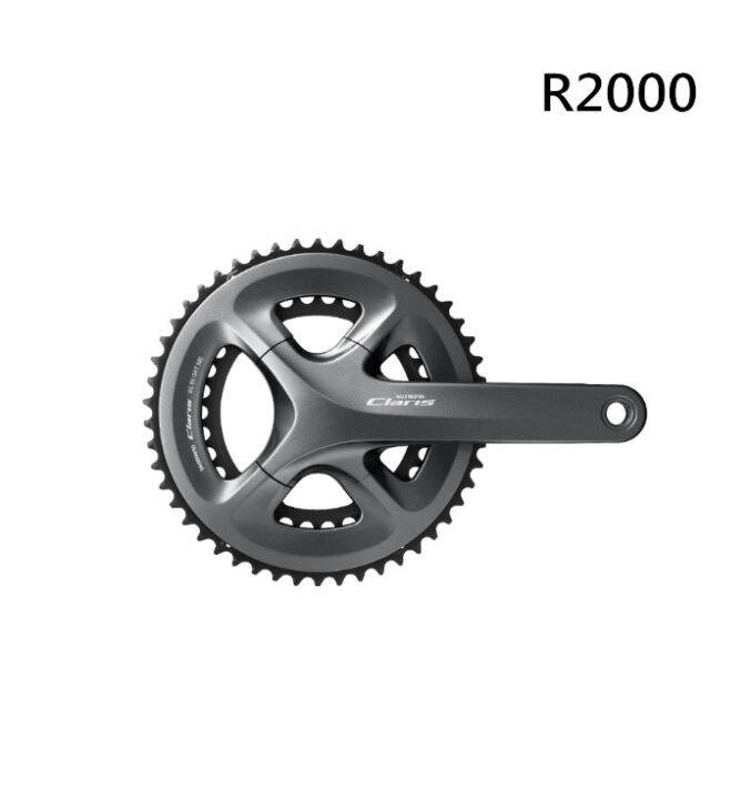 SHIMANO Claris FC R2000 Crankset 8 Speed Road Bike Hollow Integrated Crankset Lazada PH