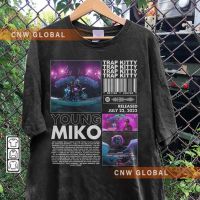 Young Miko RAP TRAP Kitty อัลบั้ม90s Y2K merch VINTAGE rapper HIPHOP Miko Young Retro ของขวัญ unisex Rap0706DK (