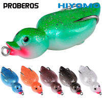 PROBEROS 1PCS ลอยตกปลาเป็ด Lure 10.5G 65Mm เหยื่อพลาสติกอ่อนประดิษฐ์สำหรับรองเท้าผ้าใบ Wobblers Fishing Tackle FR026