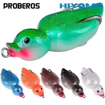 Fishing Lure Kit Popper Frog 13g 6.5cm Duck Frog Lures Soft Baits