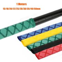 1pcs Fishing Rod Anti slip Heat Shrink Tubes Wrap DIY Electrical Insulation Protect 1M 15/18/20/22/25/28/30/35/40/50mm