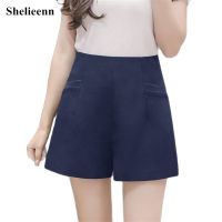 2021 Korean Style Shorts for Women Shorts Summer Casual High Waist A-line Shorts Solid Wide Leg Chiffon Shorts S/XXXL