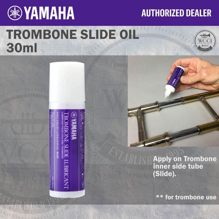Yamaha Trombone Slide Oil / Lubricant 30ml (For Trombone Slide) Lazada