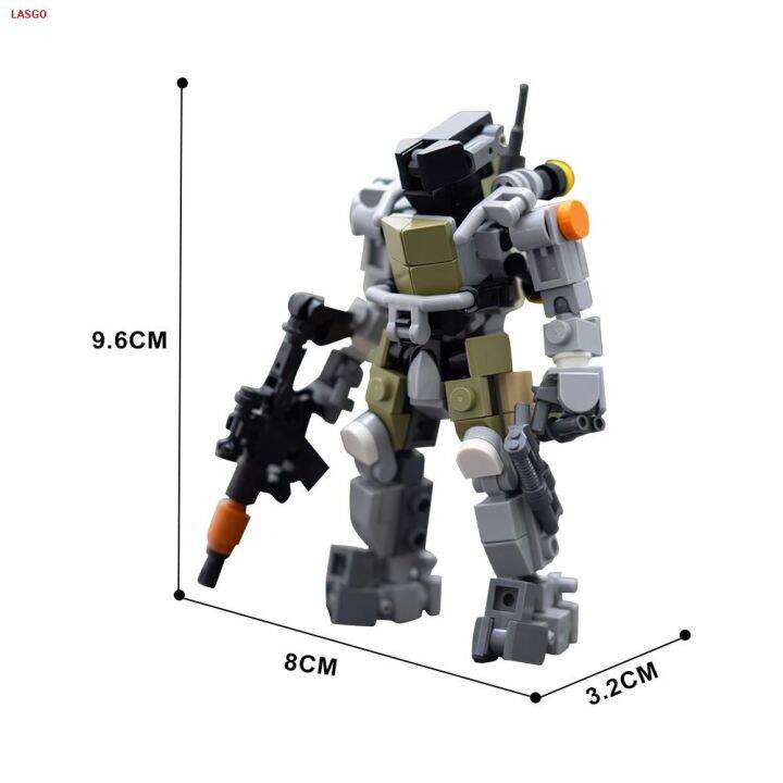 ของเล่นบล็อกตัวต่อโครงกระดูกภายนอกกลไกแบบทำมือชุดเมชา-moc-94380ของเล่นบล็อกใช้ได้กับเลโก้