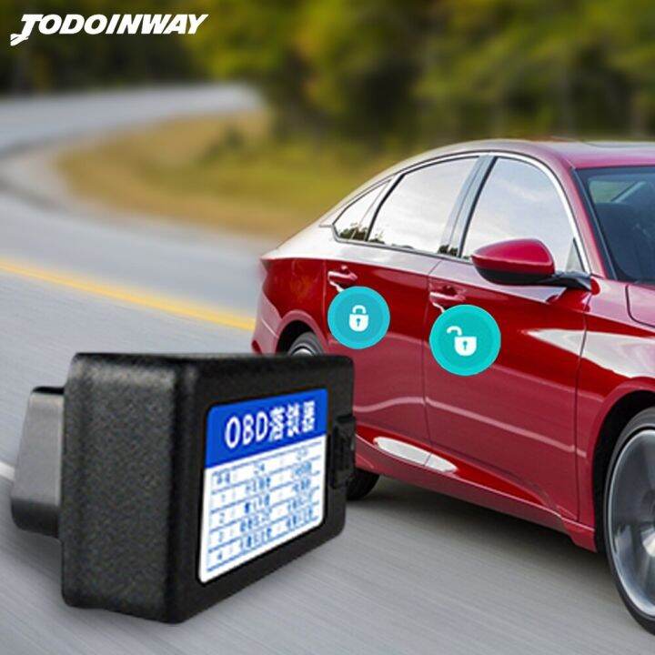 Car Intelligent Speed Lock Unlock Device Auto OBD Plug And Play Door Lock Unlock Module For