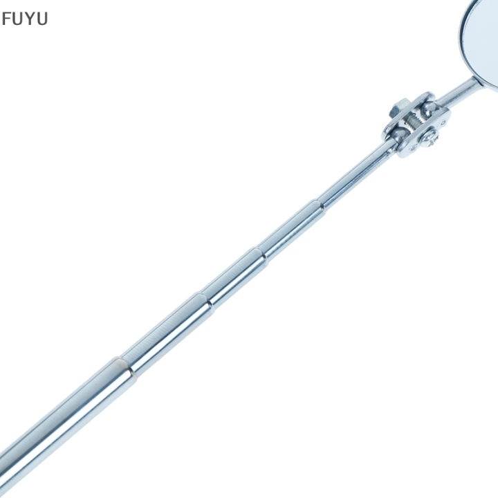 fuyu-กระจกตรวจสอบแบบ-telescopic-แบบยืดหยุ่นด้วยคลิปกระเป๋า