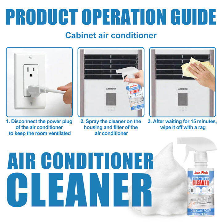 60ml Washfree MultiPurpose Foaming Sprayer Deodorizer Air Conditioner