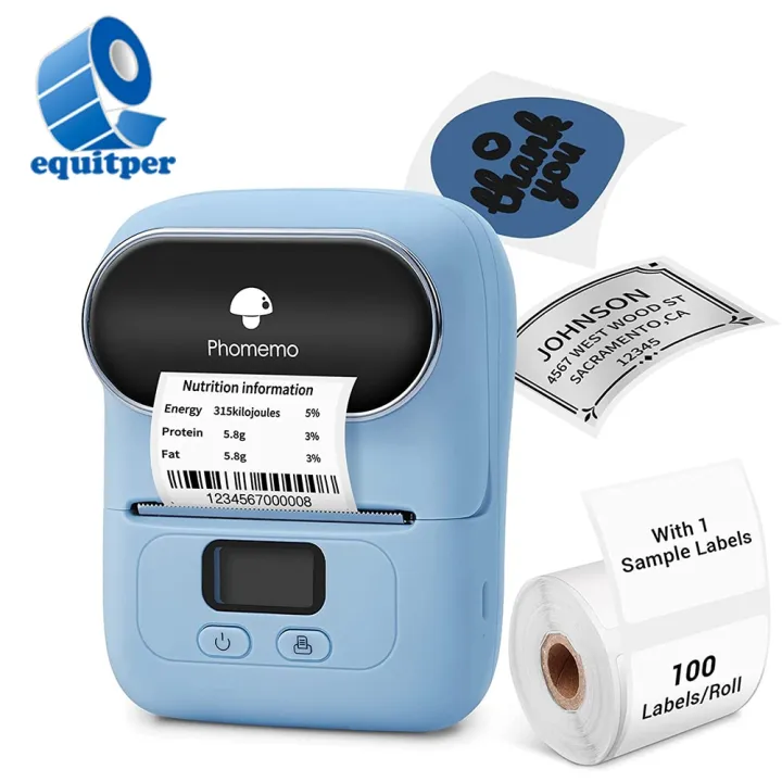 equitper-เครื่องพิมพ์เสื้อผ้าที่บ้านป้ายราคาเครื่องพิมพ์ความร้อนเครื่องพิมพ์สติกเกอร์เครื่องพิมพ์เครื่องอ่านบาร์โค้ดมือถือป้ายกระดาษฟรี