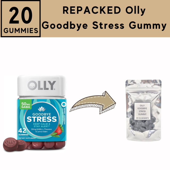 OLLY Goodbye Stress 20 Gummies | Lazada PH