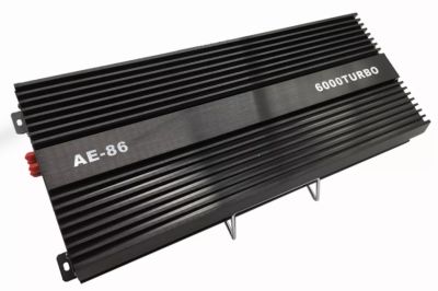 พาวเวอร์ คลาสดี AE AUDIO 6000TURBO  เพาเวอร์แอมป์ class d (AE-86) 6000W สำหรับขับซับเบส