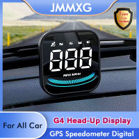 G4รถ Head Up Display GPS HUD LED Auto Speedometer Smart Digital Alarm Reminder สำหรับรถ Head-Up Display รถอุปกรณ์เสริม