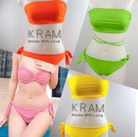 (++โปร) ถูกสุด!!ชุดว่ายน้ำบิกินี่เกาะอกM/2XL(9108) ราคาดี ชุดน้ำว่าย บิกินี่ bikini ทูพีช ชุดเซ็กซี่