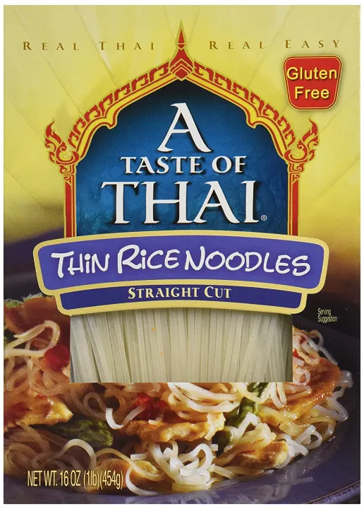 Taste of Thai Thin Rice Noodles, 16 oz Lazada PH