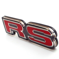 Honda RS Car Logo 10th Gen Accord Civic INSPIRE Fit CURV Crown Road Sticker Red Modified