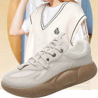 Lanrui รองเท้าผู้หญิงช่วง春夏ใหม่ SH50261 สีส้ม ใส่สบาย มีเนื้อผ้าโครงสร้างอากาศ