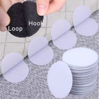 5/10/20Pairs Hoop and Loop Dots Strong Back Adhesive Double Sided Fasteners Tape for DIY Craft Bed Sheets Sofa Cushions Non Slip