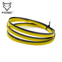 FOXBC ใบเลื่อยสายพาน2240 1425 1140ความยาว1435มม. 13X0.65Mm พร้อมโลหะสองชนิด M42 6 10 14 24 TPU สำหรับตัดโลหะ1ชิ้น