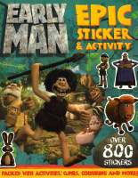 Plan for kids หนังสือต่างประเทศ Early Man Epic Sticker &amp; Activity ISBN: 9781788102193