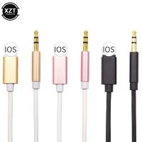 For Lightning to 3.5mm Jack Audio Cable Car AUX Adapter Audio Transfer Male to Male AUX Cable 1M Headphone For iPhone 7 8 X XR Cables