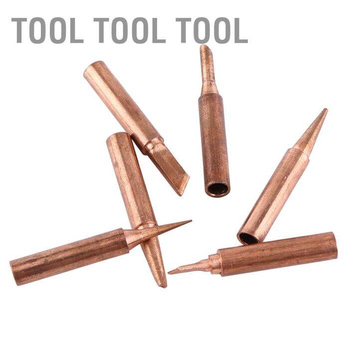 tool-หัวแร้งบัดกรีเหล็กตะกั่วอุณหภูมิต่ํา-900m-t-6ชิ้น