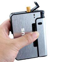 FOCUS Portable Metal Case Creative Automatic Holder Box Gadget For Men Gift