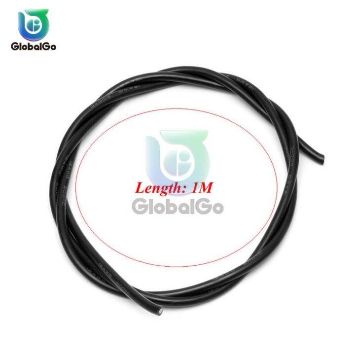 xblftn-12awg-10awg-ลวดซิลิกอน14awg-2เมตรนุ่มกันความร้อนทองแดงชุบดีบุกสายซิลิโคนสายที่ควั่นแล้ว