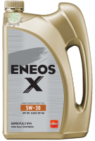 ENEOS น้ำมันเครื่องเบนซิน, 5w-30, Fully Synthetic, API SP, SAE 5W-30, เอเนออส ซุปเปอร์ ฟูลลี่ซิน, Moter oil น้ำมันเครื่องเบนซิล 100% Fully Synthetic ENEOS X ขนาด4+1ลิตร