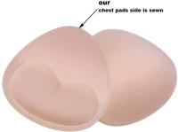 Bra Pad Inserts,เปลี่ยนฟองน้ำเสริมบรา Women S Comfy แก้วน้ำสำหรับเล่นกีฬาสำหรับบราทรงสปอร์ตบราบิกินี่--เย็บ &amp; Breathable