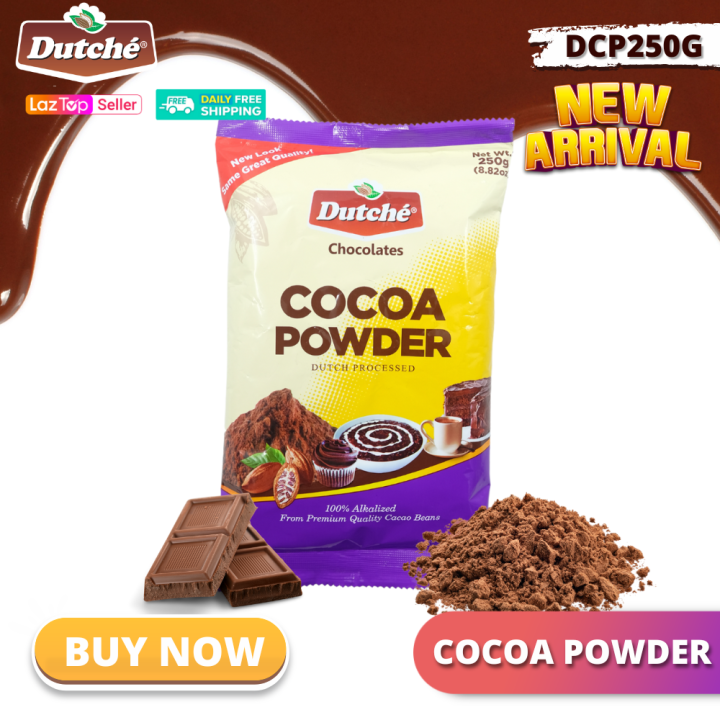 Cocoa Powder DUTCHE Premium Quality Natural 100% Alkalized 250g DCP250G ...