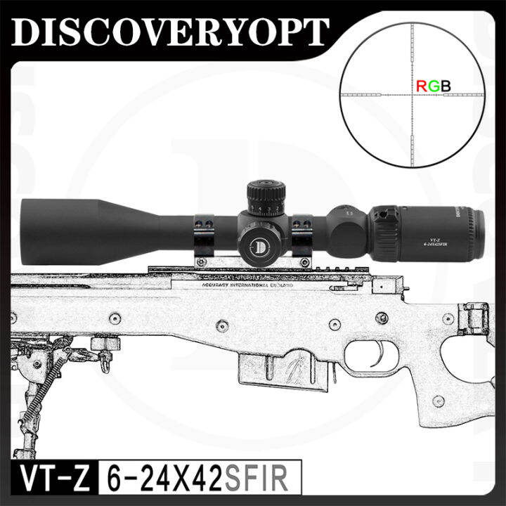 discovery-vt-z-6-24x42sfir-ของแท้ใหม่เอี่ยม-2023รุ่นใหม่-สายตาโลหะซูมซูมสายตา-hd-ป้องกันการกระแทกข้ามนก-finder-aaa-คุณภาพ-metal-sights-hd-zoom-anti-shock-cross-bird-sight